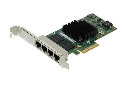 Adapter PCIe4x - 4x GigE-Vision - quad bus