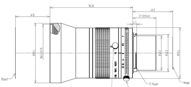 Mechanical Drawing LFM-65MP-35MM-F4-38-ND1