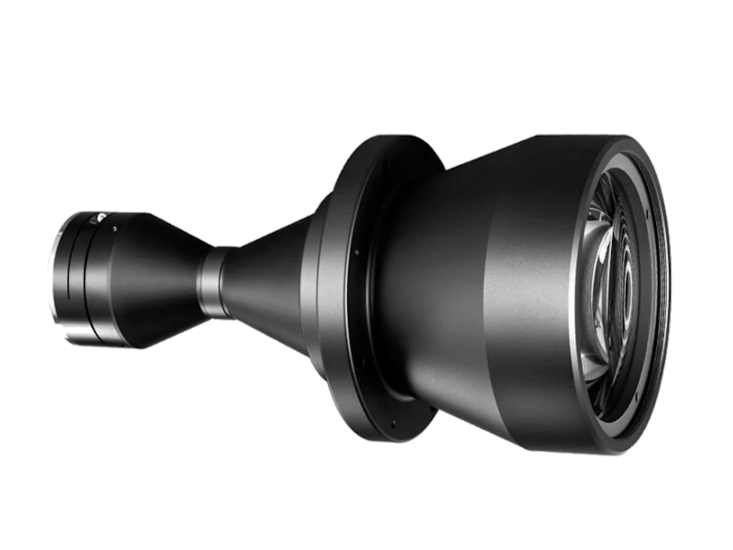 LM58-TELECENTRIC-0.325X-WD273-39-NI, Telecentric M58-mount Lens, magnification 0.325X, sensorsize 39mm