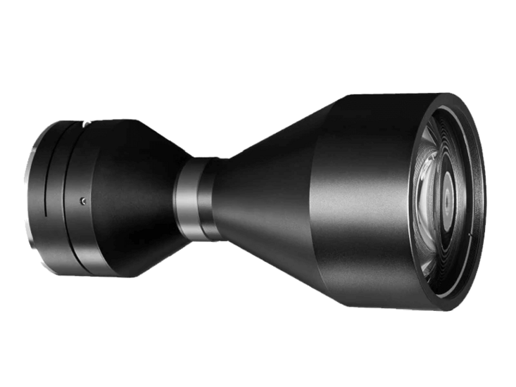 LM58-TELECENTRIC-0.542X-WD178-39-NI, Telecentric M58-mount Lens, magnification 0.542X, sensorsize 39mm